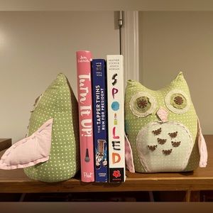 Potter Barn kids owl bookends